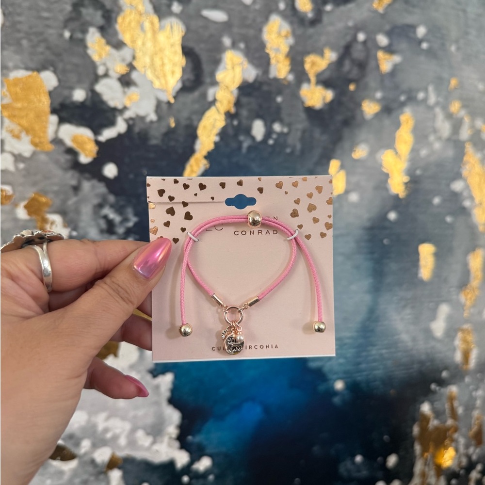 LC Lauren Conrad | Pink Charm Bracelet - Picture 3 of 3